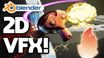 How to Make Stylized 2D VFX in Blender - IT