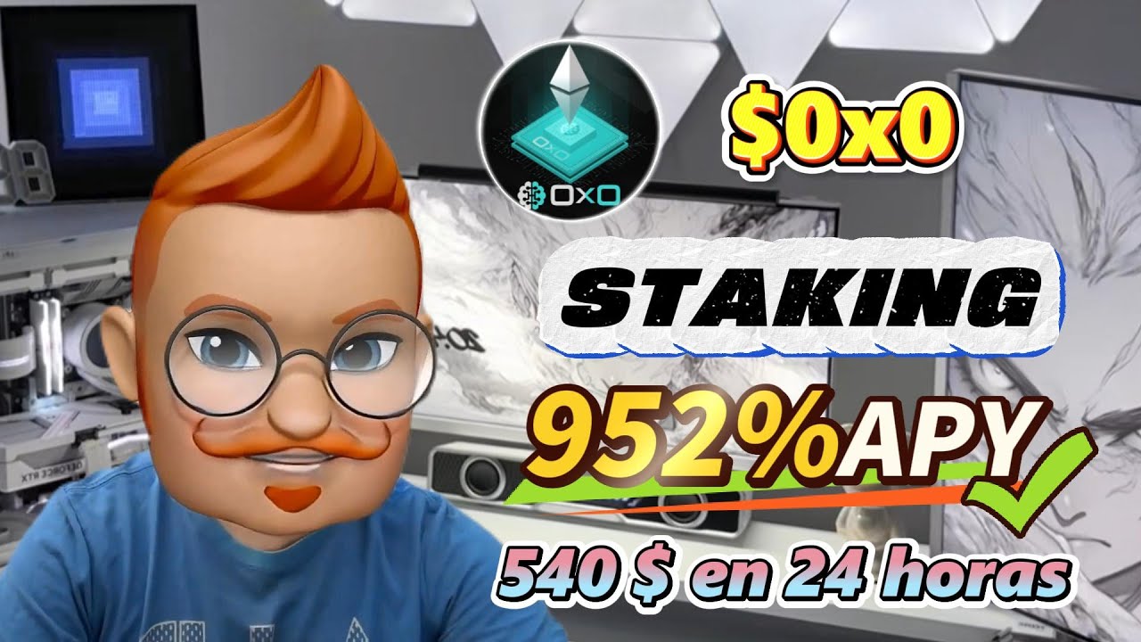 Stake 0x0 y haz farming – Oportunidad 952% APY en mercado alcista