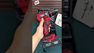 Bor listrik murah bor tangan baterai besi tembok Beton kayu dan Fungsional  #alat #tools #diy