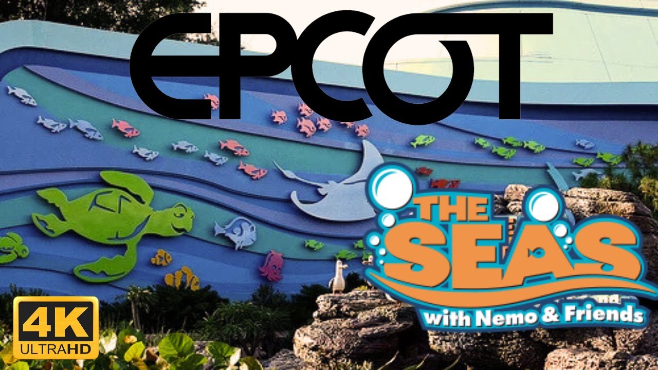 The Seas with Nemo & Friends | On-Ride POV Epcot 2024 in 4K 🐠🌊 Walt ...