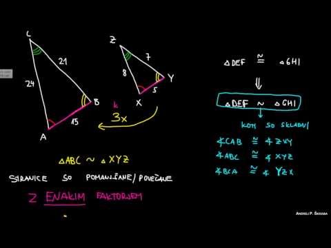 Video: Kaj pomeni nekongruentni trikotniki?