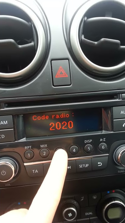 ᐈ La méthode de récupération du code autoradio Nissan