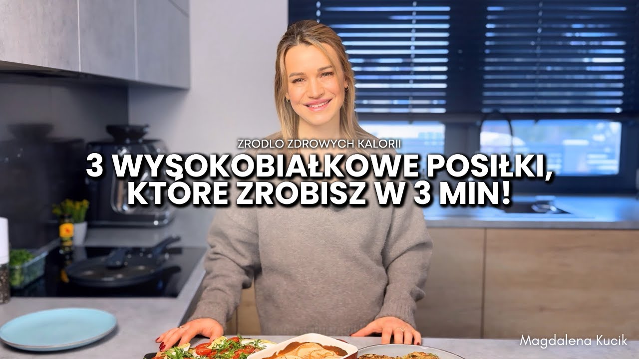 3 posiłki, po których naprawdę nie chce się podjadać (130 g białka, bez odżywek)