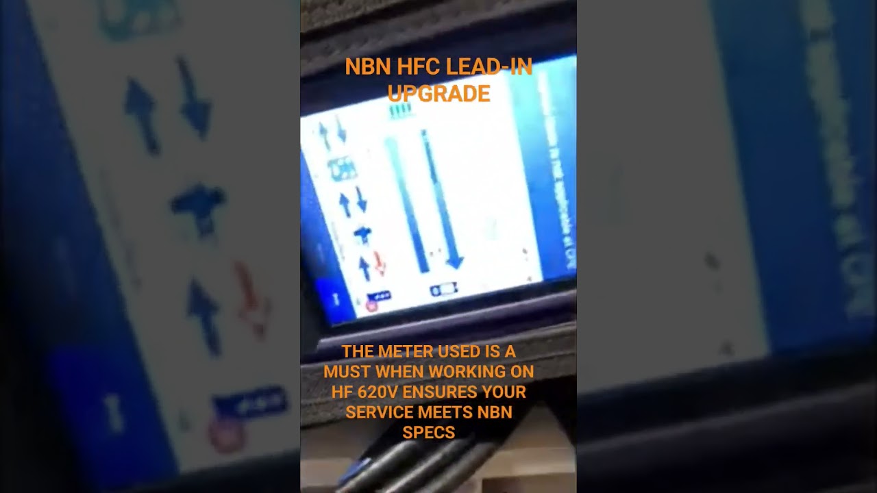 TESTING NBN HFC  The Viavi ONX 620V a must when working on the HFC network