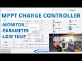 EPever MPPT charge controller PC connection parameter settings and low temp disconnect