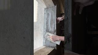 Window Frame Plaster Leveling Tips #viral