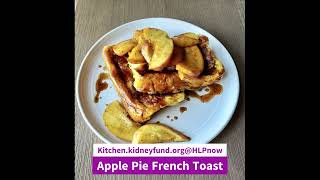 Delicious APPLE PIE FRENCH TOAST SATISFYING  hlpnow