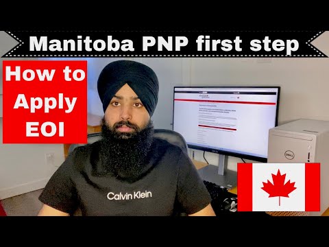 How to Apply EOI in Manitoba PNP for Permanent Residency in Canada .