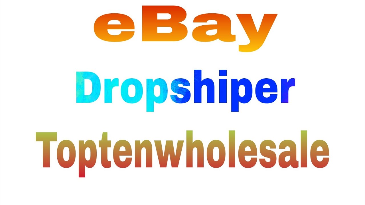 Toptenwholesale_ - Free eBay Dropshiping Wholesale suppliers directory. 