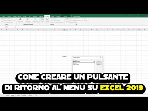 Video: Come Creare Un Pulsante In Excel