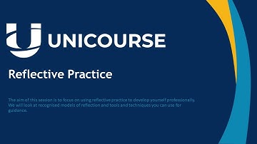 Personal Development - Reflective Practice