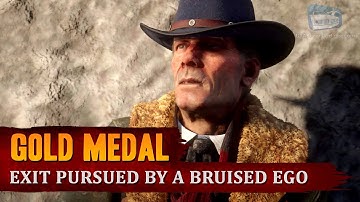 Red Dead Redemption 2 - Mission #10 - Exit Pursued by a Bruised Ego [Gold Medal]