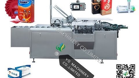 automatic carton packaging machine for lamp bulbs horizontal  paper box cartoning Machines