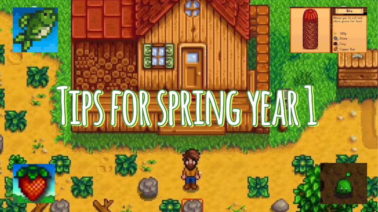 Stardew Tips for Spring