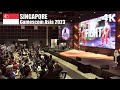 Exciting gamescom asia 2023 singapore   virtual walk 4k