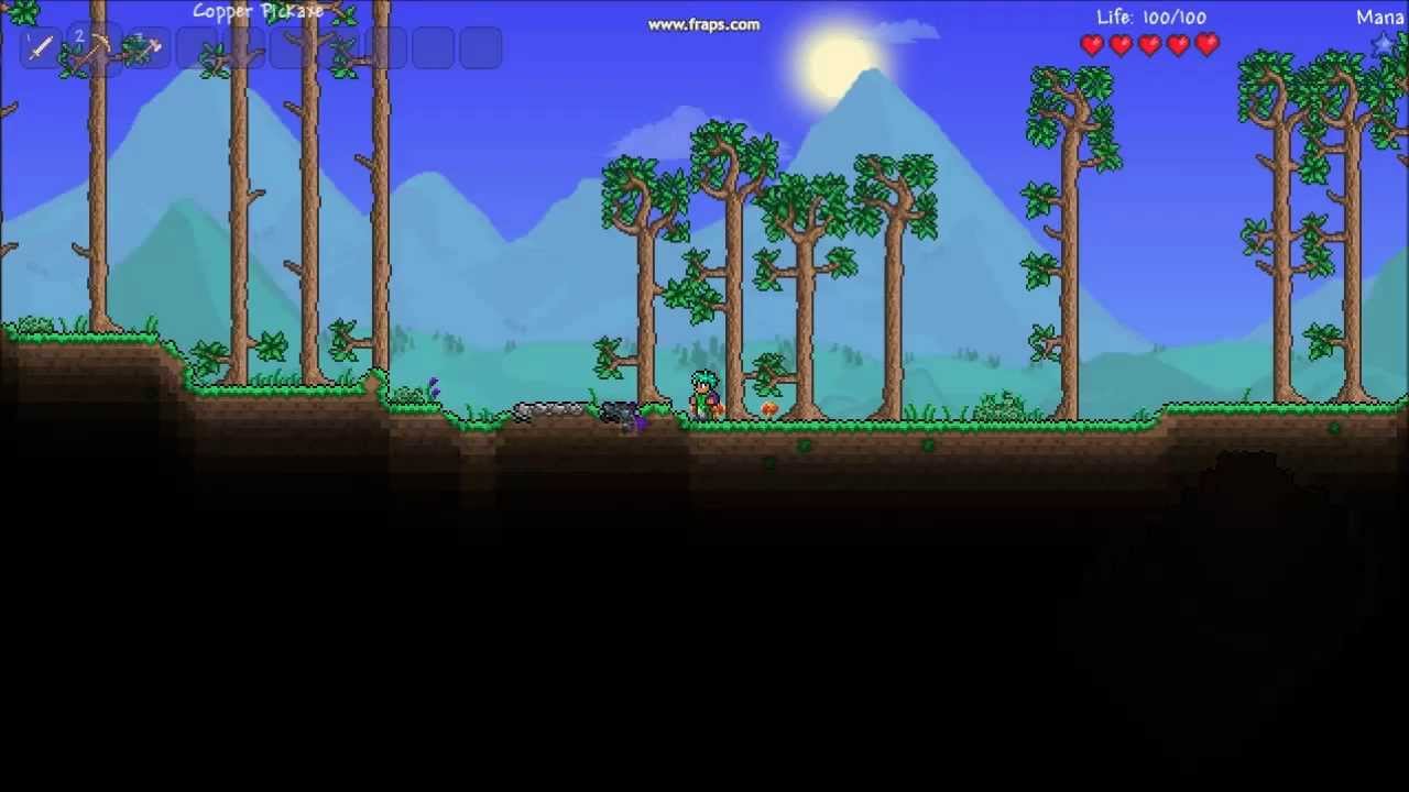 Simple Terraria Tutorials Obtaining Lead Ore YouTube
