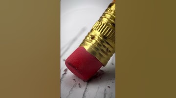 Eraser closeup #closeup  #macro #pencil #eraser #macrovideo #macroverse #asmr