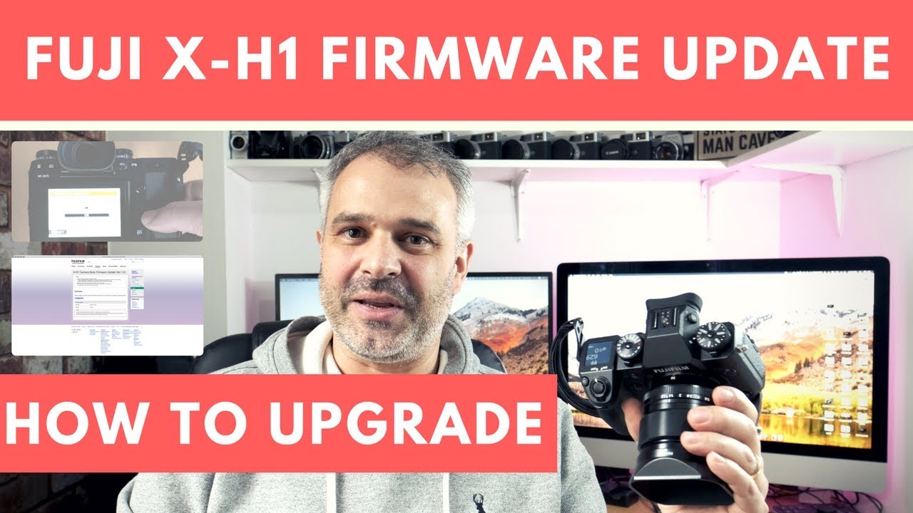 Fuji XH1 Firmware update - how to install it - YouTube