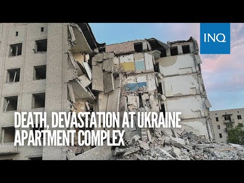 Death, devastation at Ukraine apartment complex