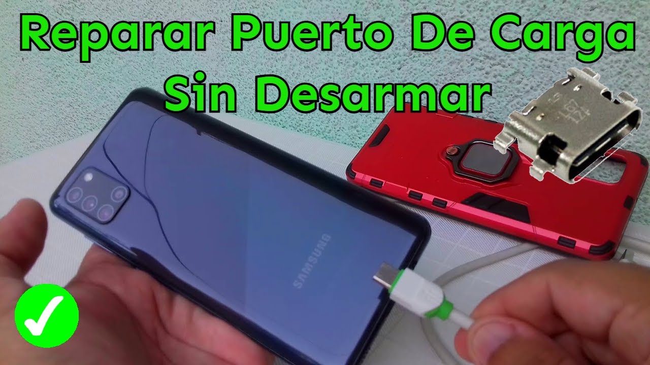 How to repair charging port without changing parts