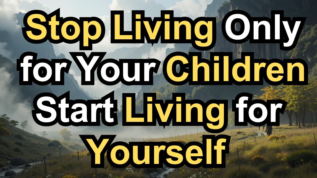 In Old Age, Stop Living Only for Your Children — Start Living for Yourself
