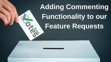 FreshVotes 47 - Starting to Add Comment Functionality