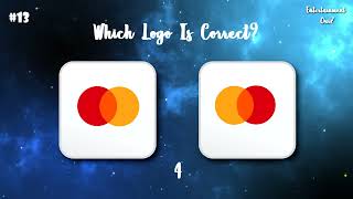 Logo Quiz Challenge #1 | WHICH LOGO IS CORRECT screenshot 2