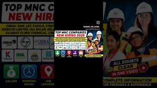 🔥 Top MNC Company New Hiring 2026🏭 Jindal Saw | L&amp;T | HAL | Micron | Mahindra | Linde &amp; More#Job2026