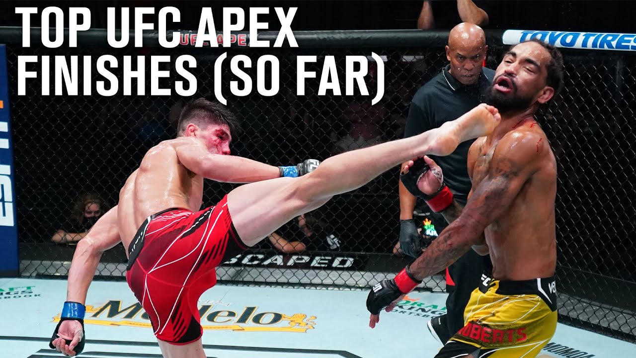 Top UFC APEX Fight Night Finishes (So Far)