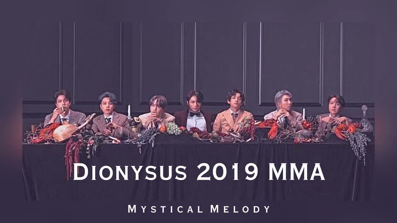 BTS - Dionysus 2019 MMA (Sped Up)
