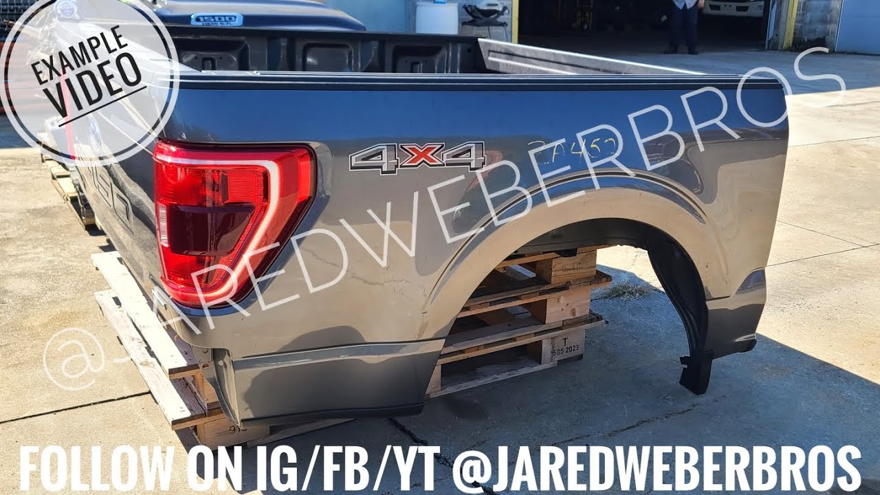 2023 F150 Bed - Parted out - Pickup example - Customer Insight 