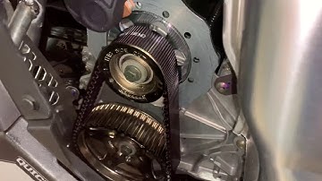 Close up of 2021 Polaris Quickdrive 2 drive system