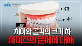 치아 교정에서 치아와 골격이 맞지 않을 때 발생하는 문제! #광주미르치과병원