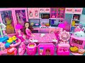 12 Minutes Satisfying with Unboxing Barbie Princess House and Bed Collection Toys Review | ASMR