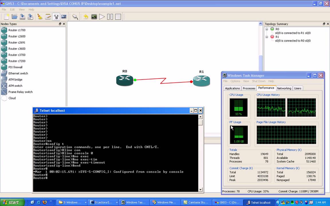 GNS3 INTRO LAB PART 2 - YouTube
