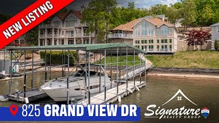825 Grand View Drive in Porto Cima | Luxury Lakefront Home | Lake Ozark