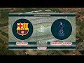 PES 2019 | BARCELONA vs TOTTENHAM | UEFA Champions League | Gameplay PC