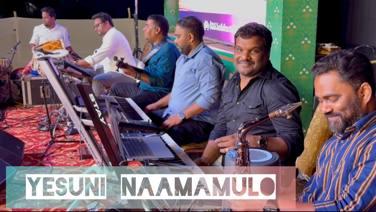 #yesuninaamamulo #sandeepkumarvelicharla #bobby #michaelpavangogi #saxjoji #livemusic #live #2025