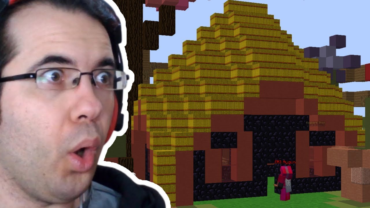 EV ŞEKLİNDE EGG KAPLADIK (SÜPER OLDU) Minecraft Egg Wars YouTube