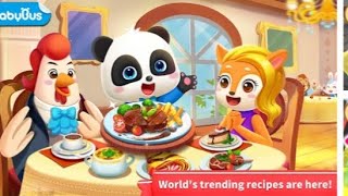 Little Panda's World Recipes   Become aChef and Enjoy Traditional French Cuisine!  BabyBus games