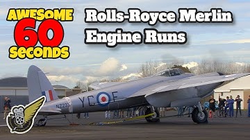Merlin Music - v12 Engine Run in 60 Seconds
