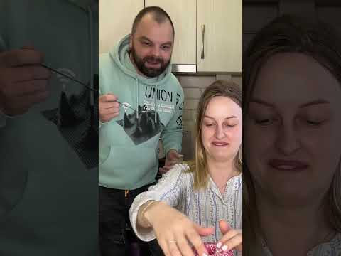 He didn't expect this from the girl. #couple #funnycouple #comedy
