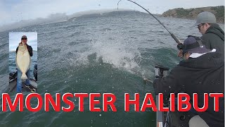 Biggest Halibut I Have Seen! SF Bay, Angel Island