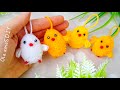 🐤🐣 It&#39;s so Cute ❤️ Superb Chicken Making Idea with Yarn - DIY Woolen Crafts- Easy Easter Decor Ideas