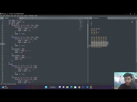 Problem - Difference matrix | CodeChef | Starters - 82