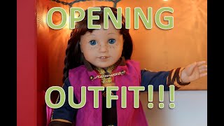 Unboxing American Girl Doll Outfit from ETSY