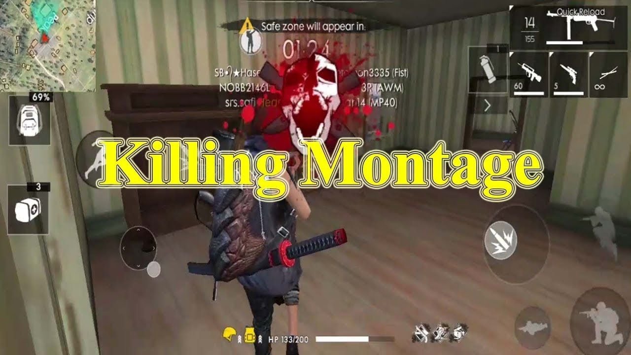 FREE FIRE SHORT MONTAGE 🔥🔥 | Free Fire | HypeX Gaming |