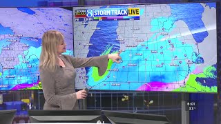Kalamazoo, Battle Creek could see high snow totals
