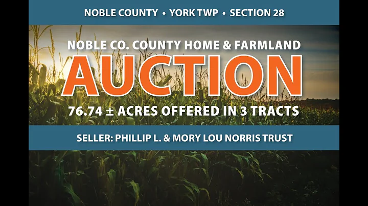 AUCTION | 76.74 +/- Acres - Country Home and Build...