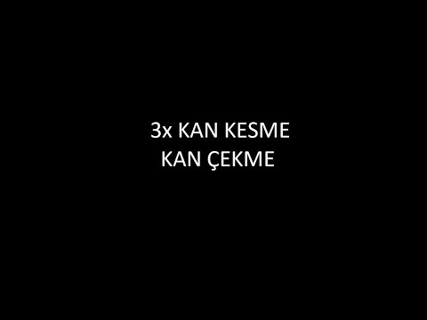 3x Kan Birazda Kan Çekme sonoyuncu titanyum